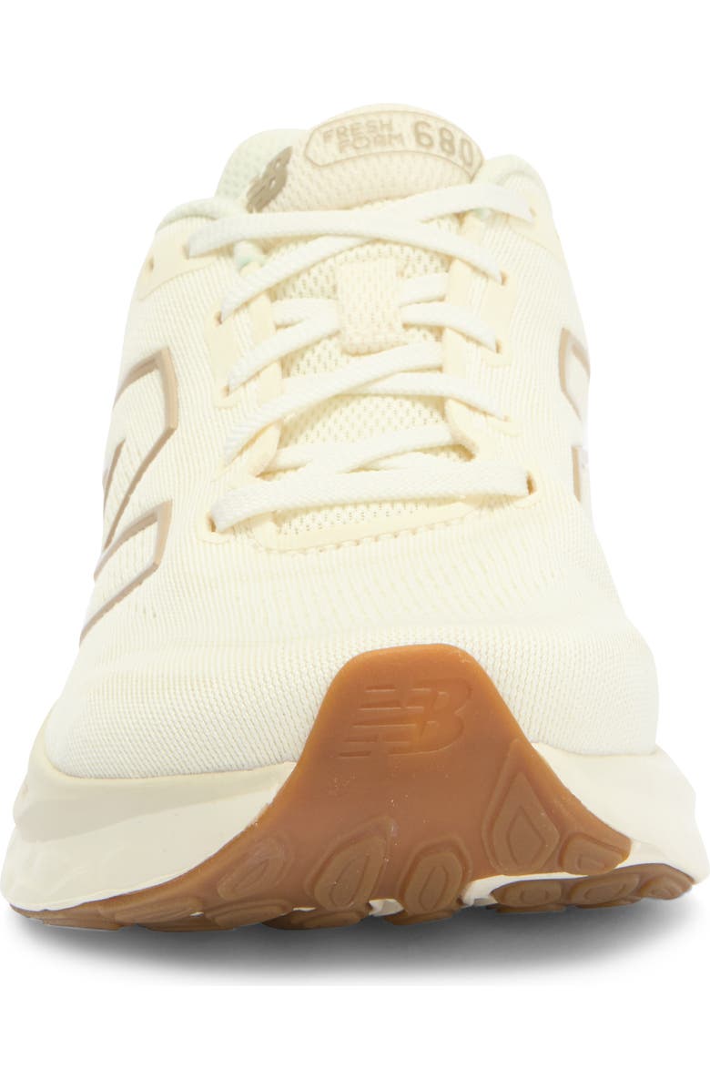 New Balance 680 Running Shoe, Alternate, color, Angora/ Linen