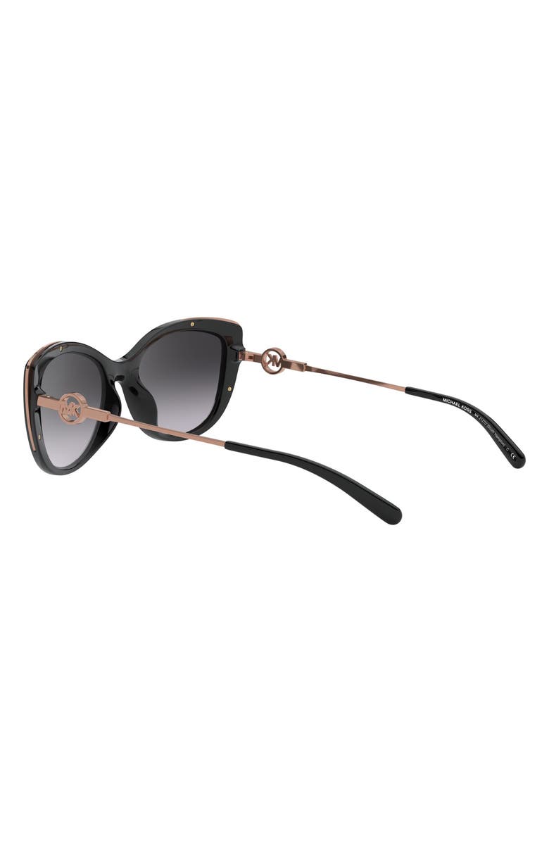 Michael Kors 55mm Gradient Cat Eye Sunglasses, Alternate, color, 