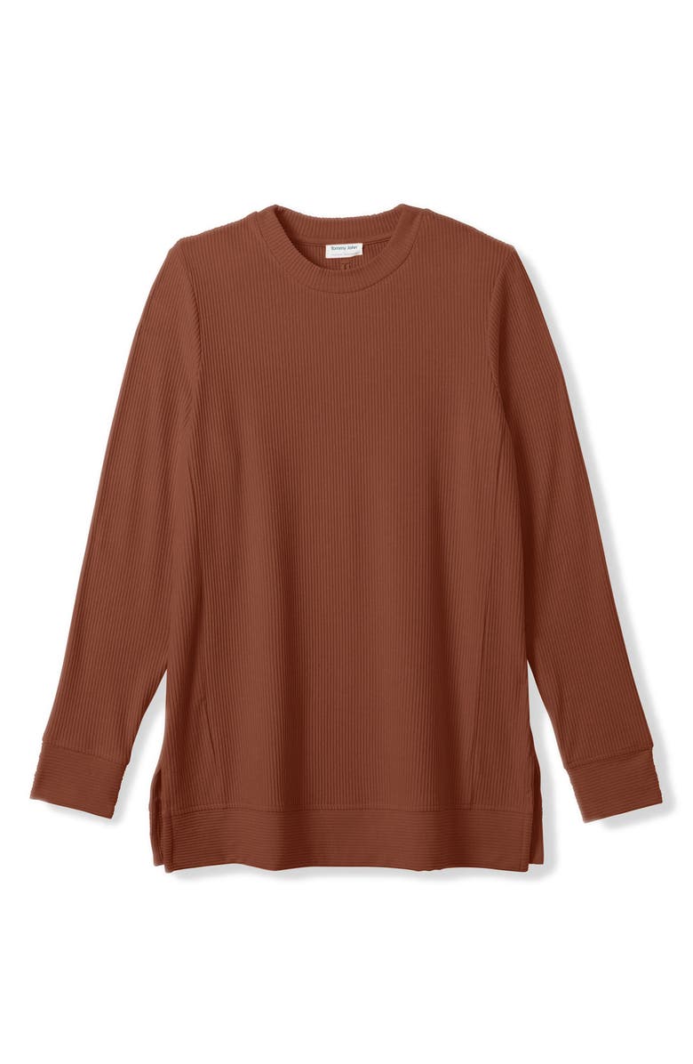 Tommy John Rib Pajama Top, Alternate, color, 