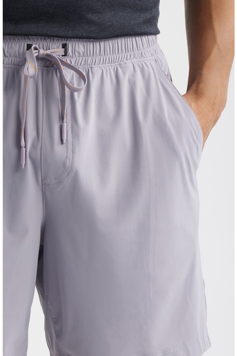 Pursuit 7-Inch Unlined Training Shorts, Alternate, color, PURPLE SMOKE