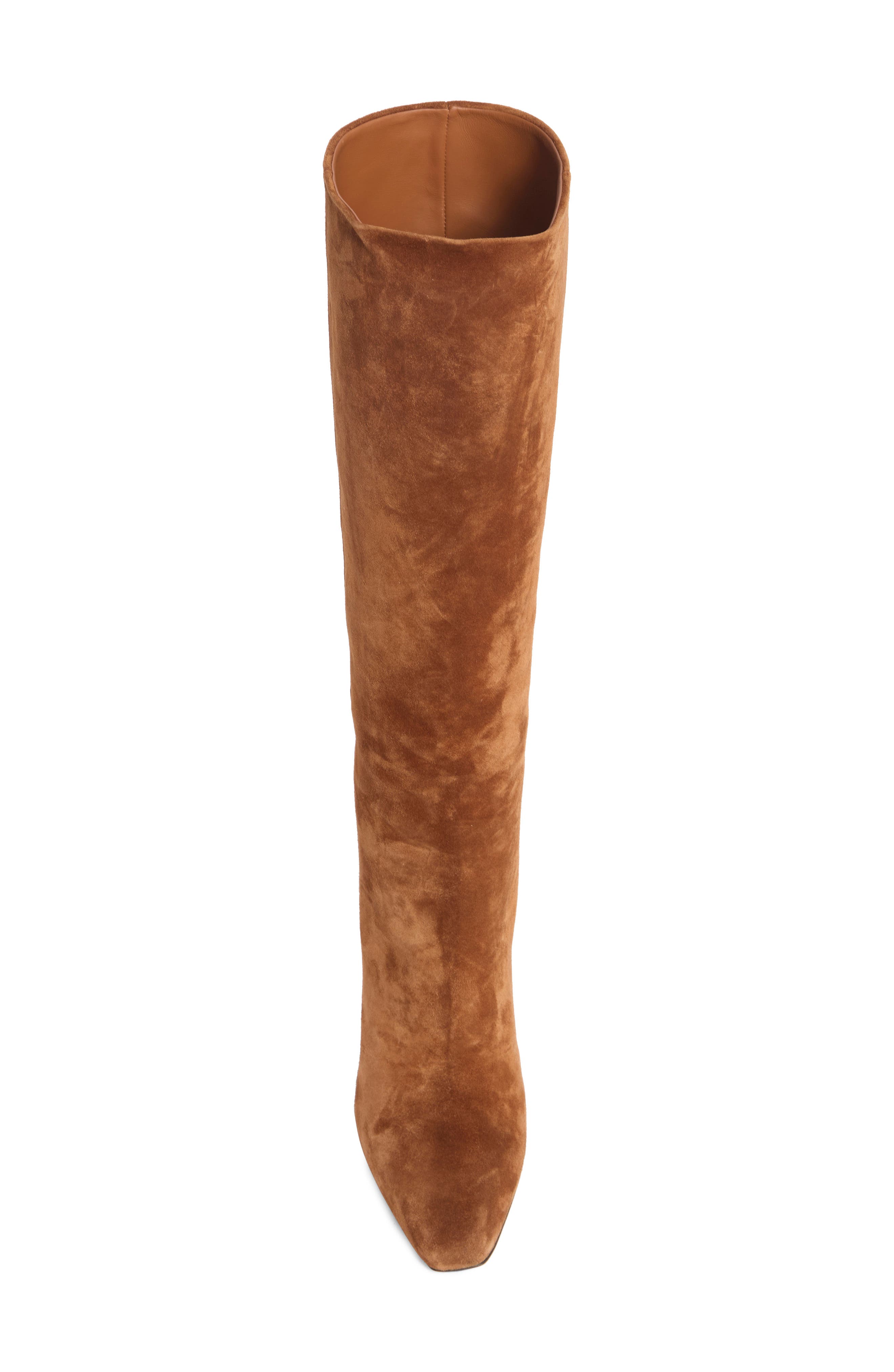 Pampero Suede Tall Boot, Alternate, color, BEIGE