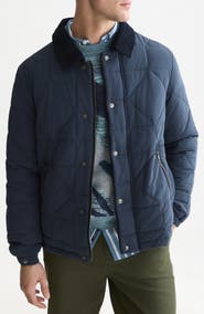 Scotch & Soda Quilted Geo Jacket