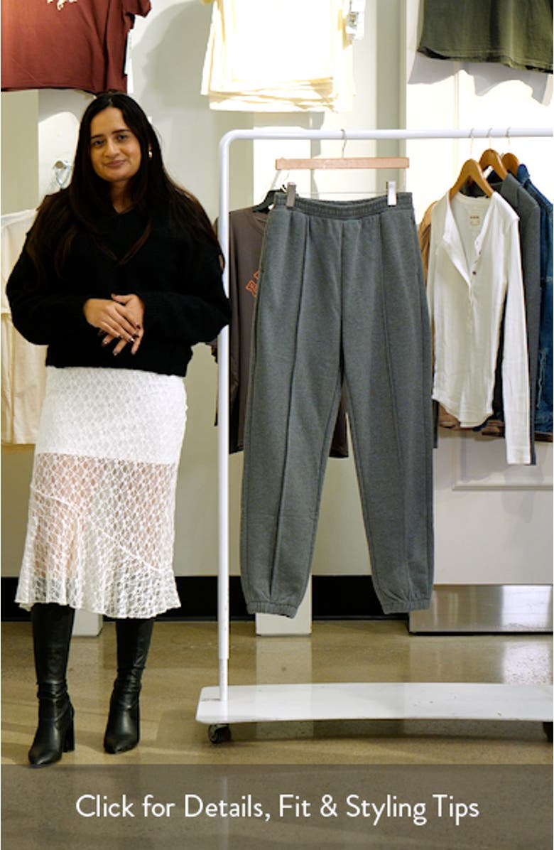 Pintuck Joggers, sales video thumbnail