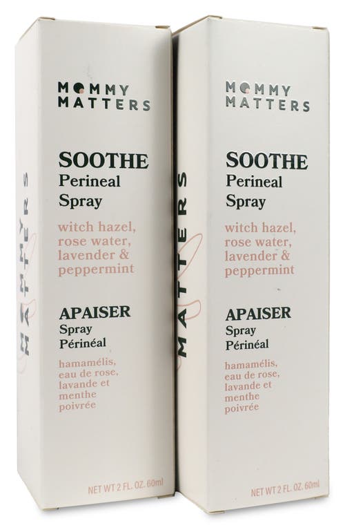Mommy Matters Soothe Perineal Spray Duo