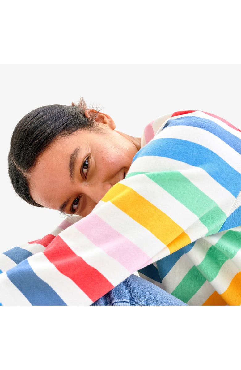 Primary Adult 24/7 Sweatshirt In Candy Stripe, Alternate, color, 