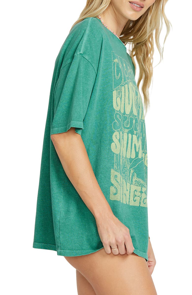 Billabong Oversize Highest Tide Graphic T-Shirt, Alternate, color, 