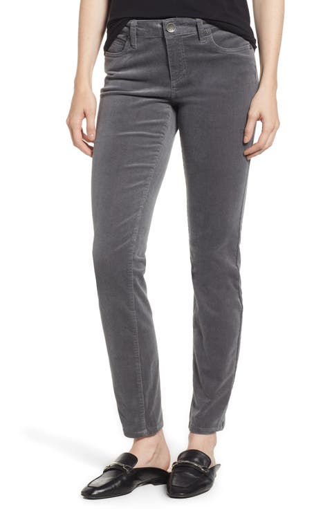 Diana Stretch Corduroy Skinny Pants (Regular & Petite)