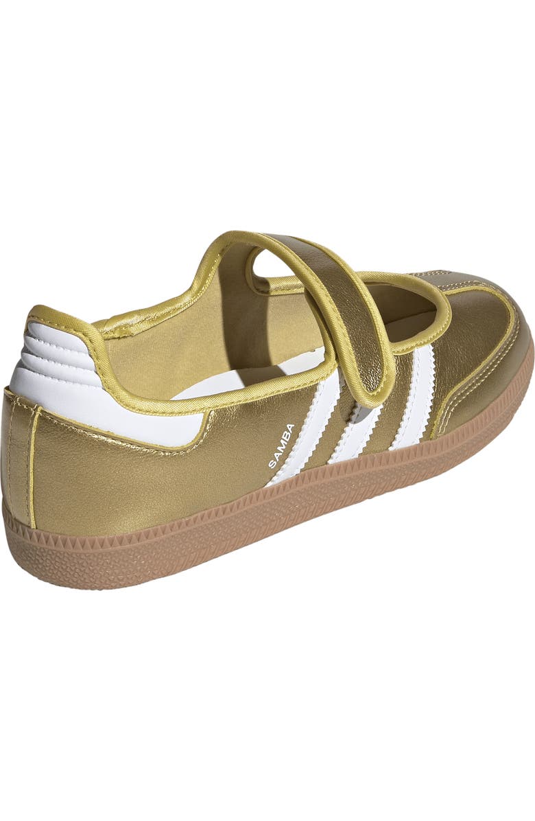 adidas Samba Jane Sneaker, Alternate, color, Gold Met./ Ftwr White/ Gum4