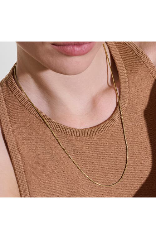 John Hardy Icon Mini Chain Necklace In Gold
