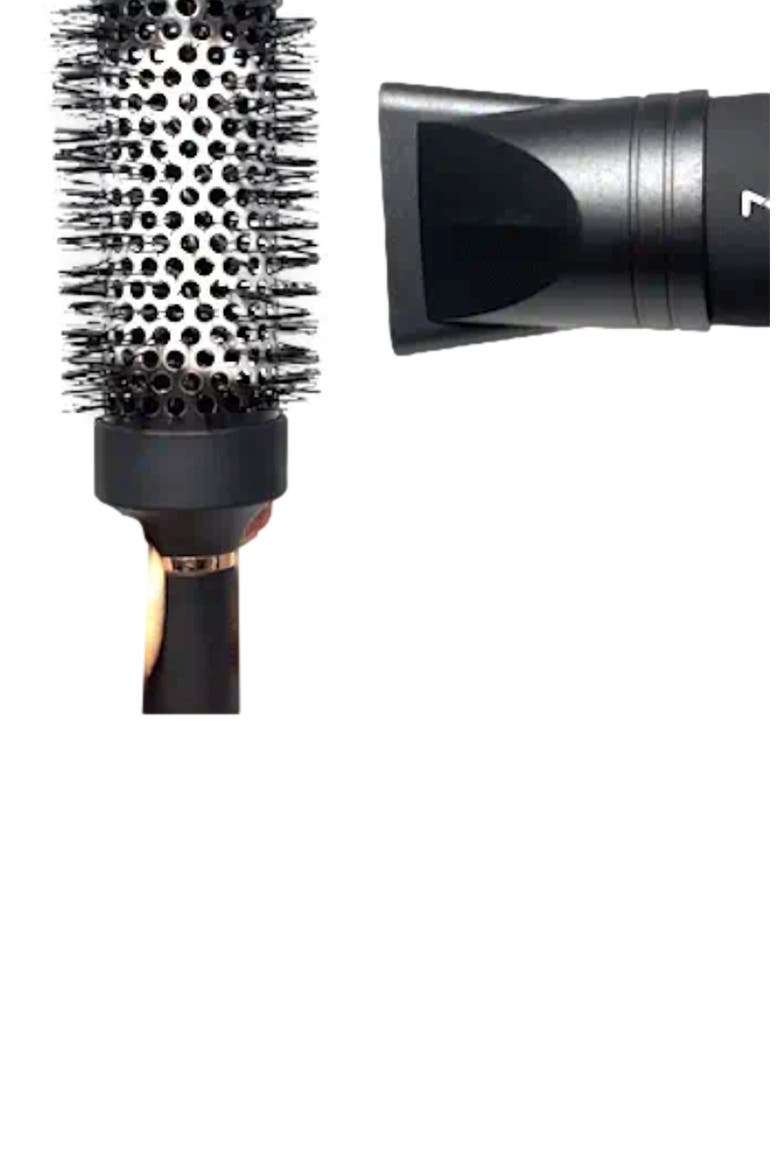Ionic Round Brush Set, Alternate, color, Black