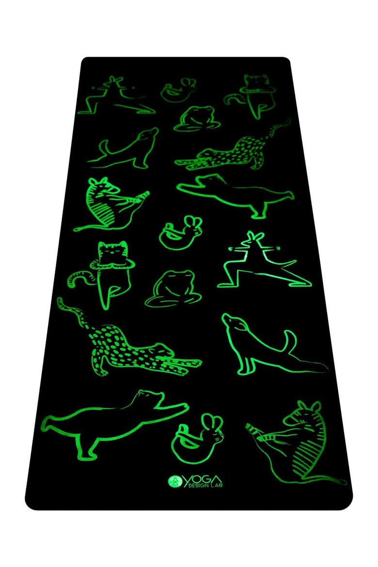 Combo Kid's Yoga Mat - 2-in-1, Alternate, color, Jungle