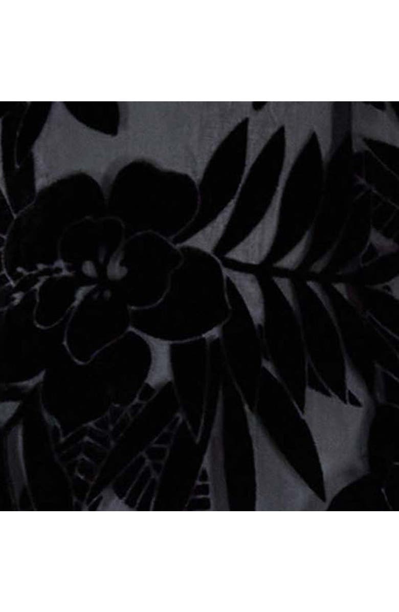 Lords of Harlech Country Floral Womens V-neck Mini Dress, Alternate, color, Country Floral Black