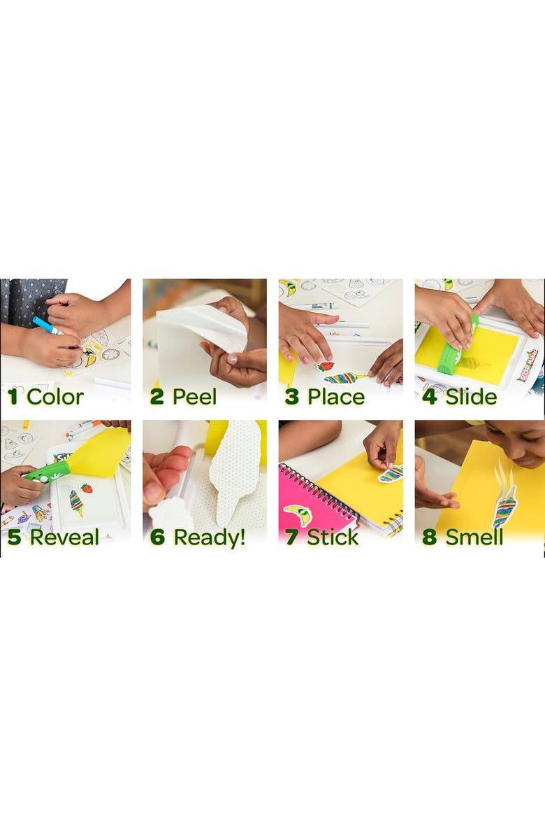 CRAYOLA Silly Scents Sticker Maker, Alternate, color,