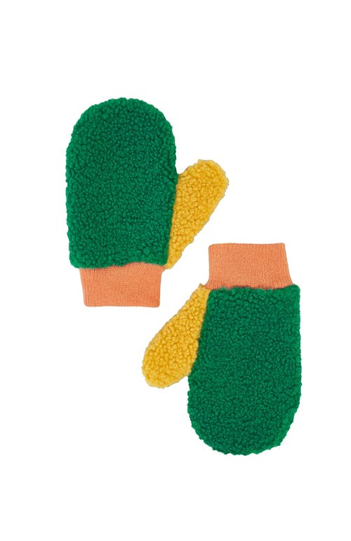 Roarsome Fleece Mittens In Green