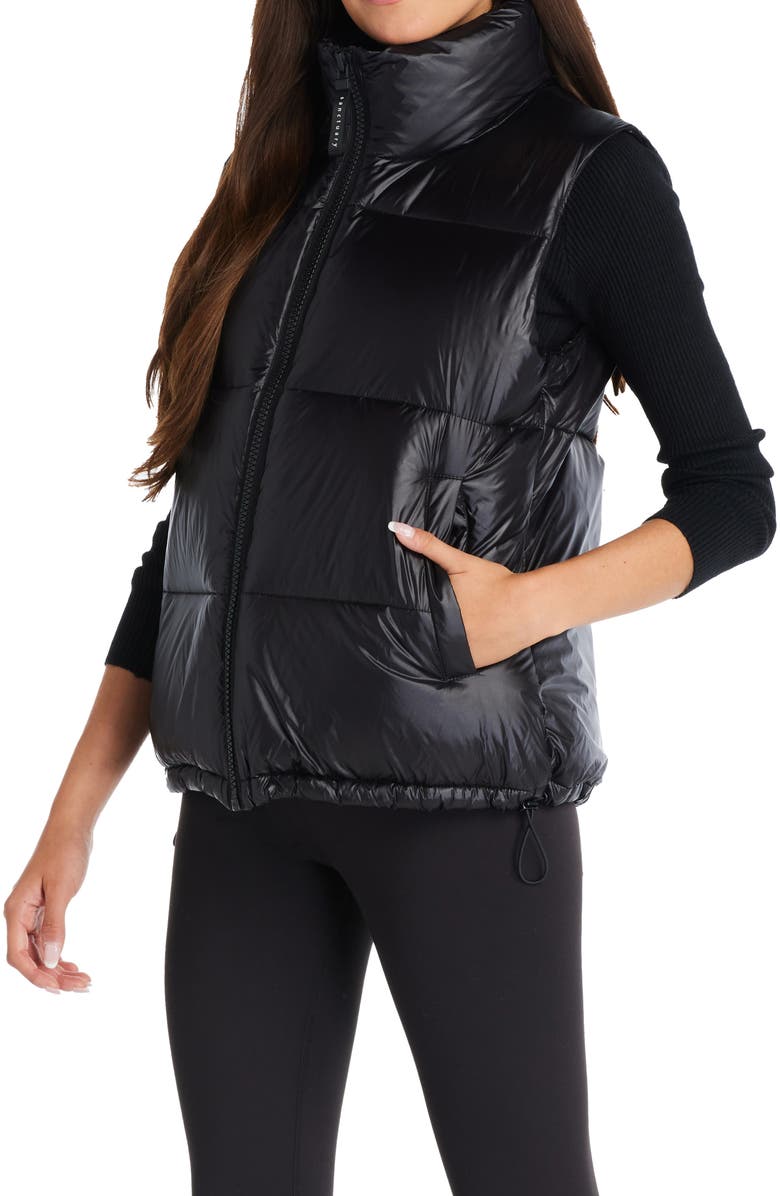 Sanctuary Puffer Up Down Vest, Alternate, color,