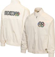 Outerstuff Men's Outerstuff White Olympic Games Harrington Full-Zip Jacket