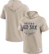 Darius Rucker Collection by Fanatics Men's Darius Rucker Collection by Fanatics  Tan Boston Red Sox Hooded T-Shirt