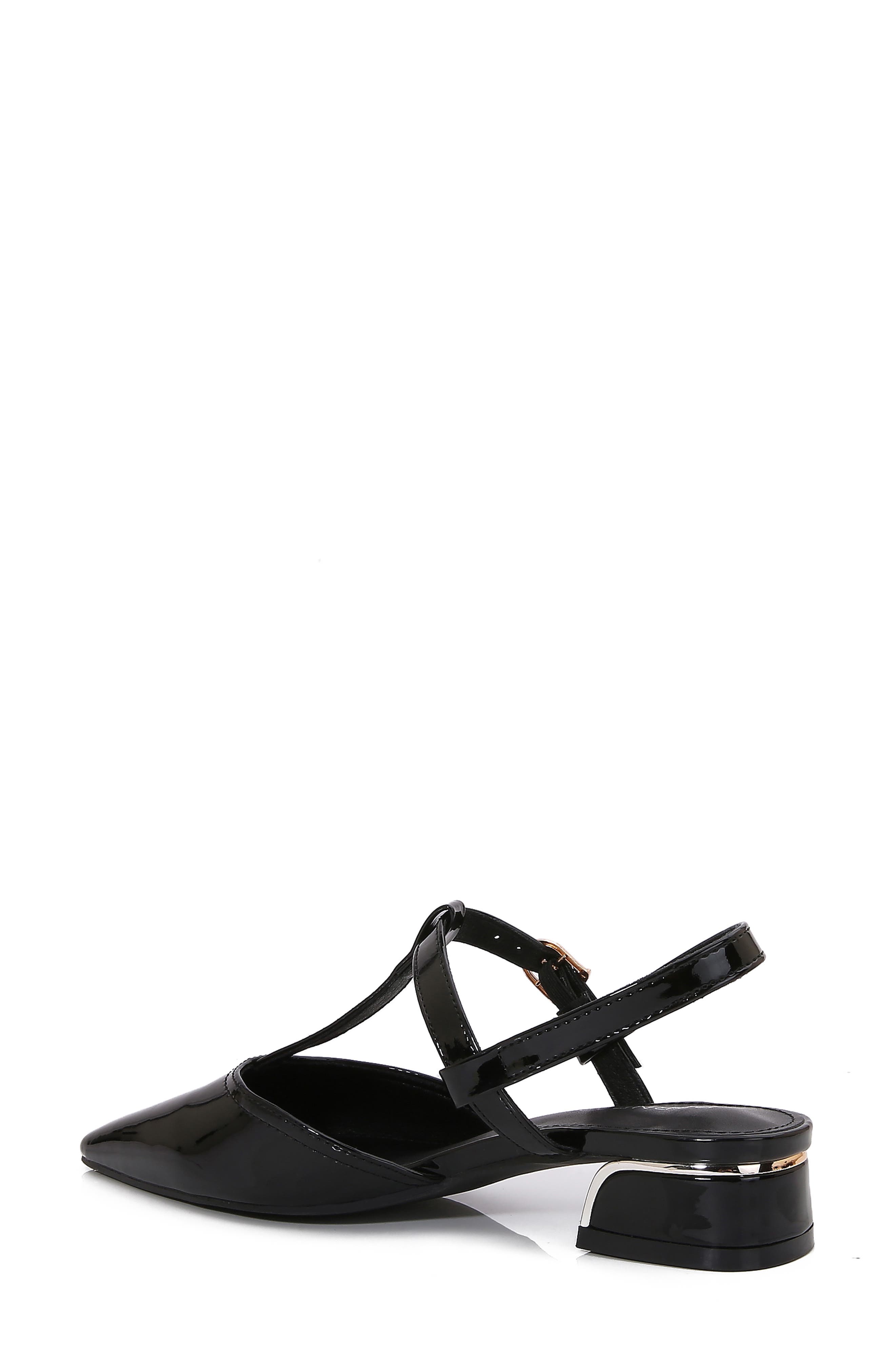 BERNESS Cristian T-Strap Pump, Alternate, color, Black