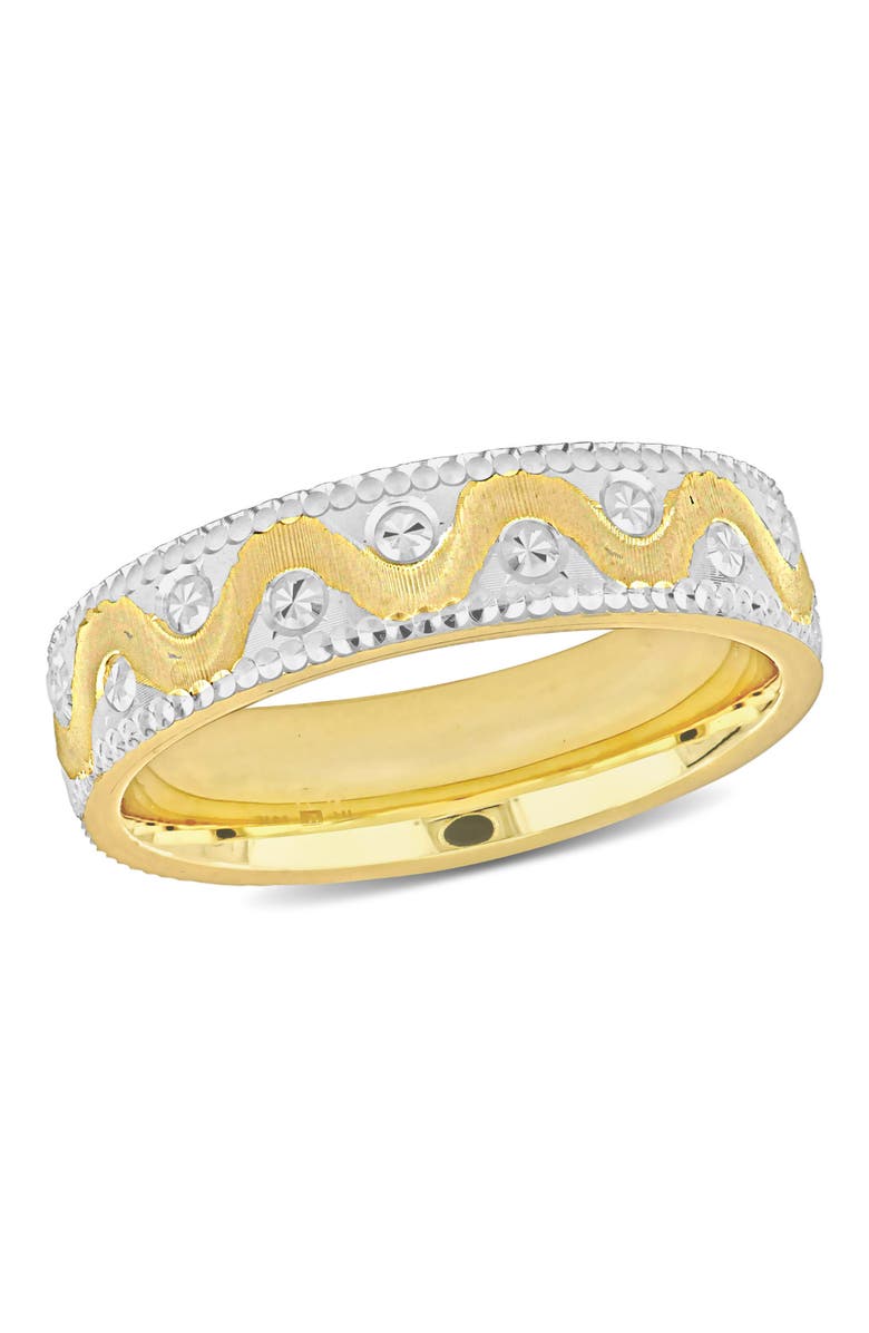 Julianna B. 5mm Wave Design Band 14k Two-Tone, Main, color,