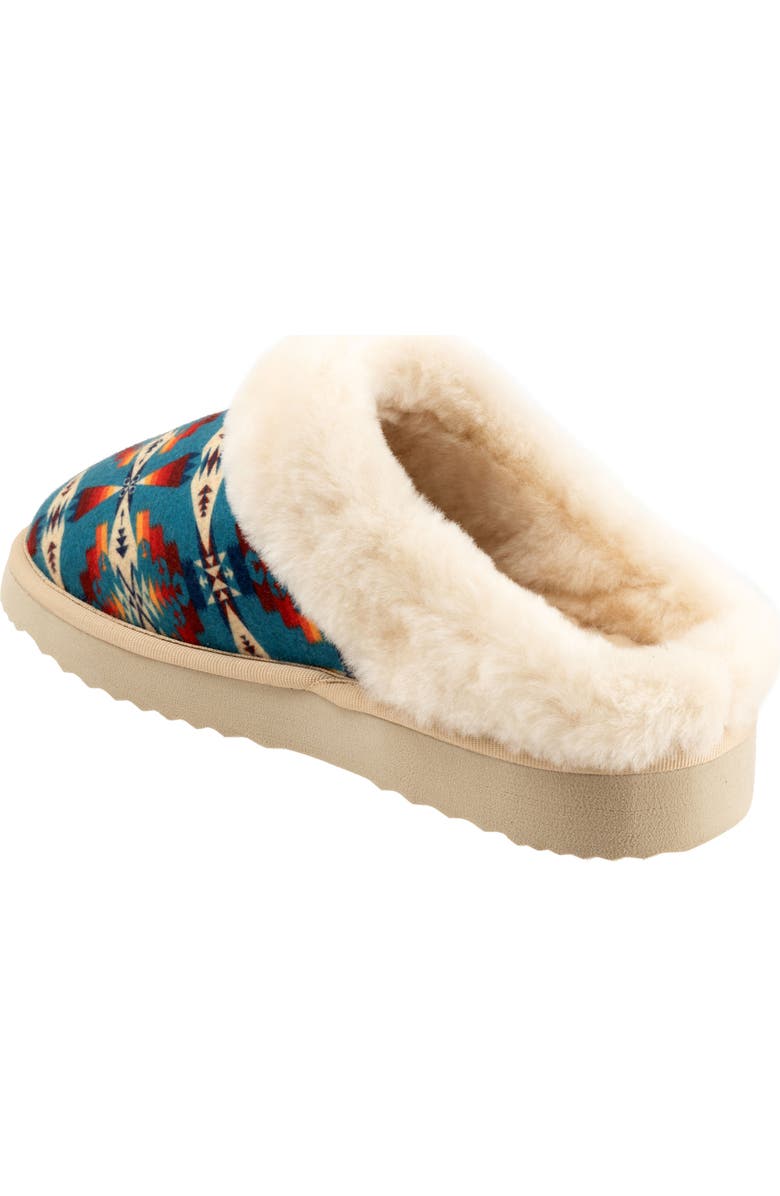 Pendleton Tucson Genuine Shearling Lined Scuff Slipper, Alternate, color,