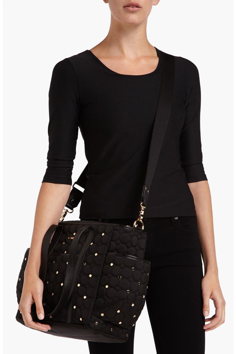 Marissa Baby Bag, Alternate, color, BLACK