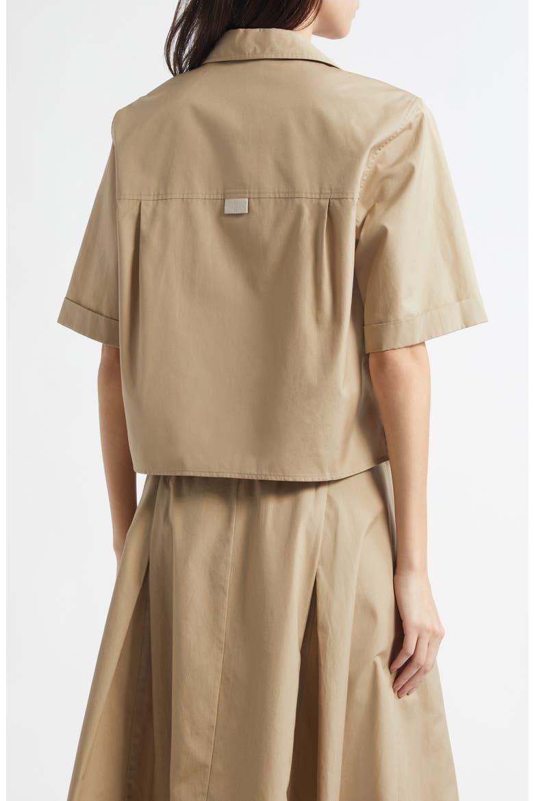Canvas Tape Button-Up Shirt, Alternate, color, SANDBAR