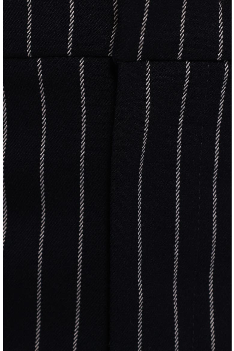 Ellory Pinstripe Maxi Skirt, Alternate, color, NAVY PINSTRIPE