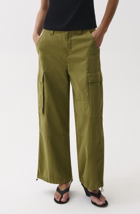 Petra Wide Leg Cargo Pants