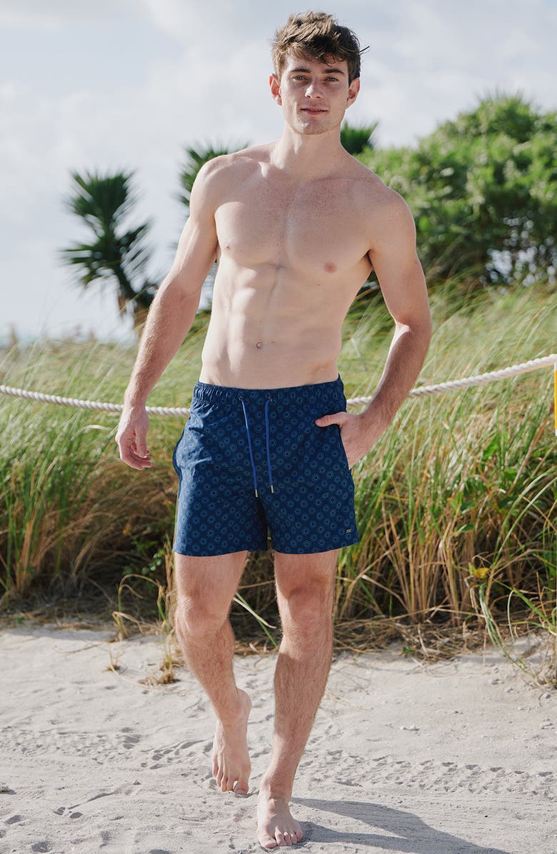 HARMONQLO Sumba Stretch Swim Trunks, Alternate, color, 