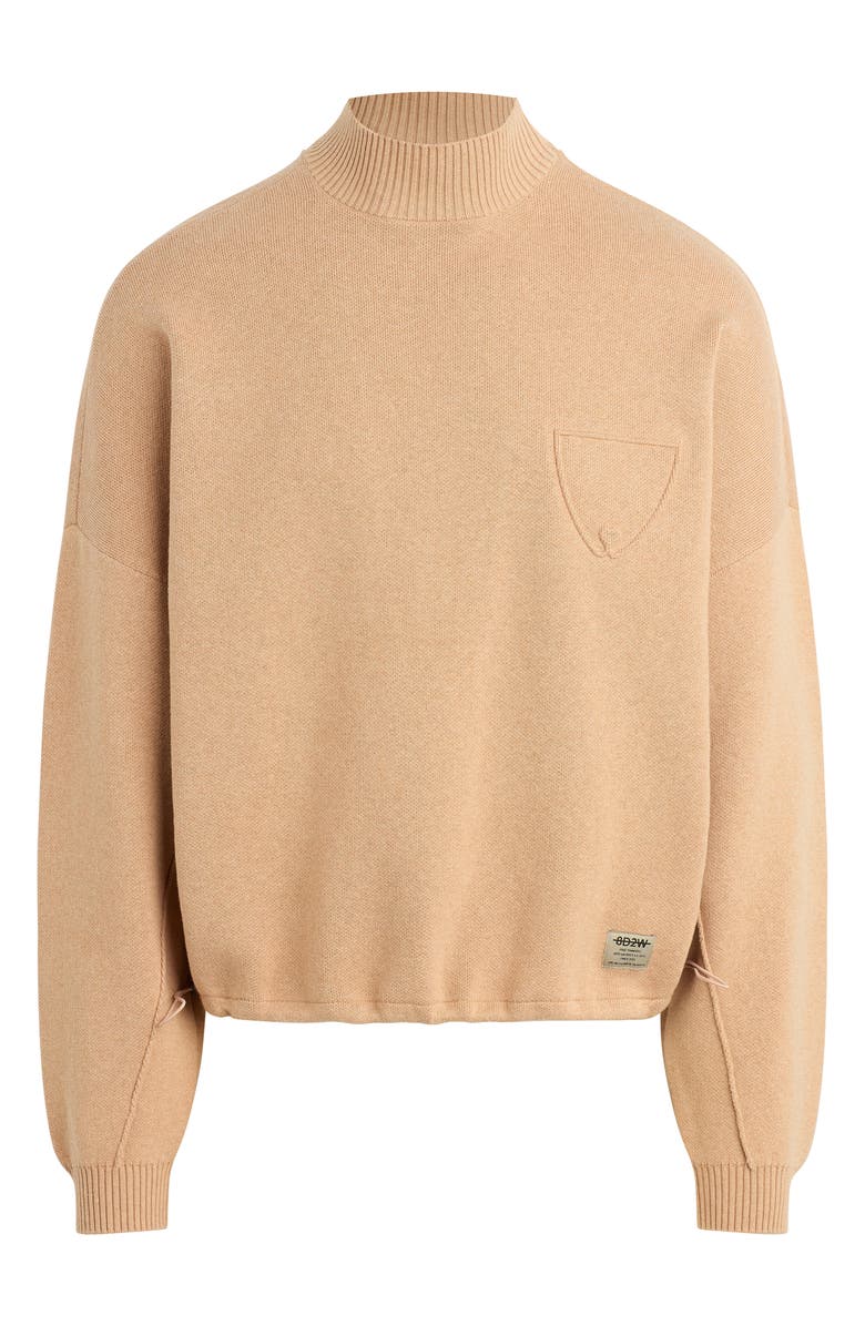 Hudson Jeans Jrue Mock Neck Sweater, Alternate, color, 