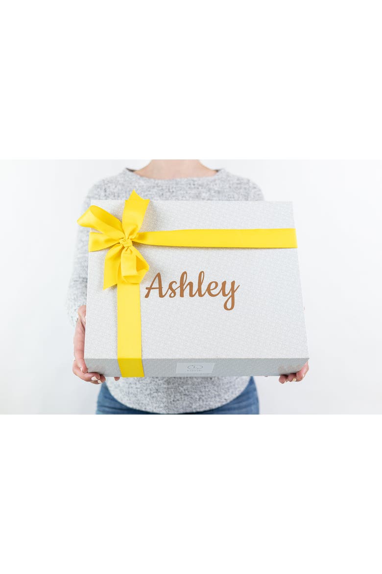 Get Well Gift Basket, All Natural Care Package, Alternate, color, Name on Lid