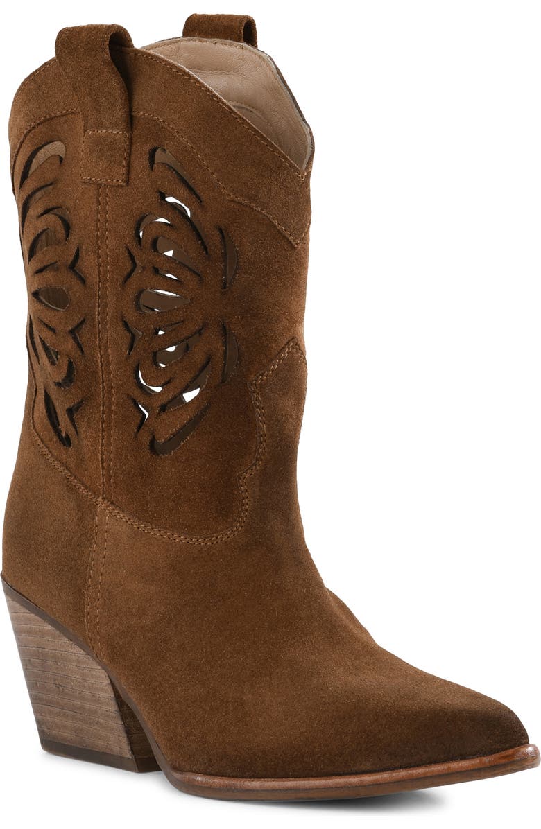 Seychelles Go West Cowboy Boot, Main, color, Brown