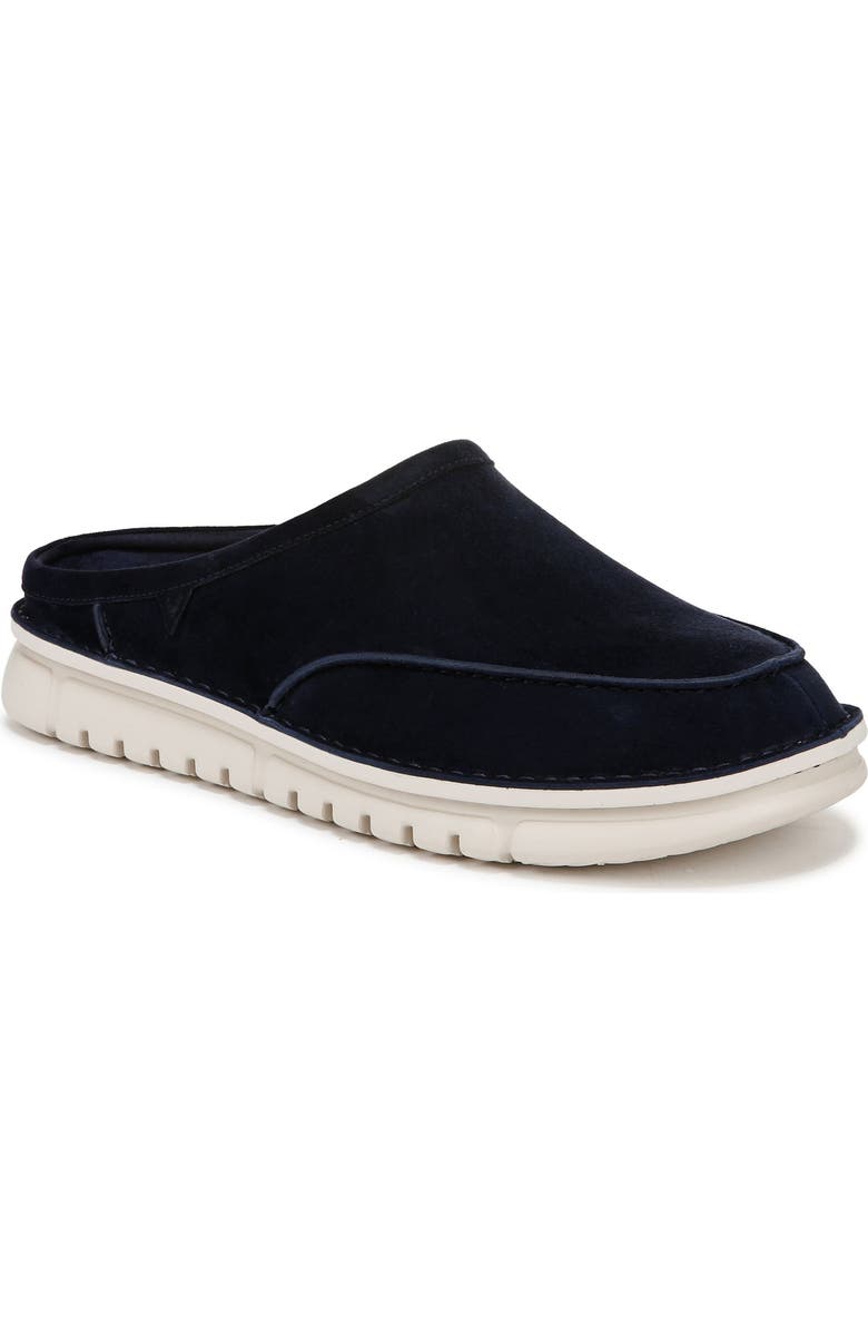 Vionic Uptown Clog, Main, color, Navy Blzr Suede