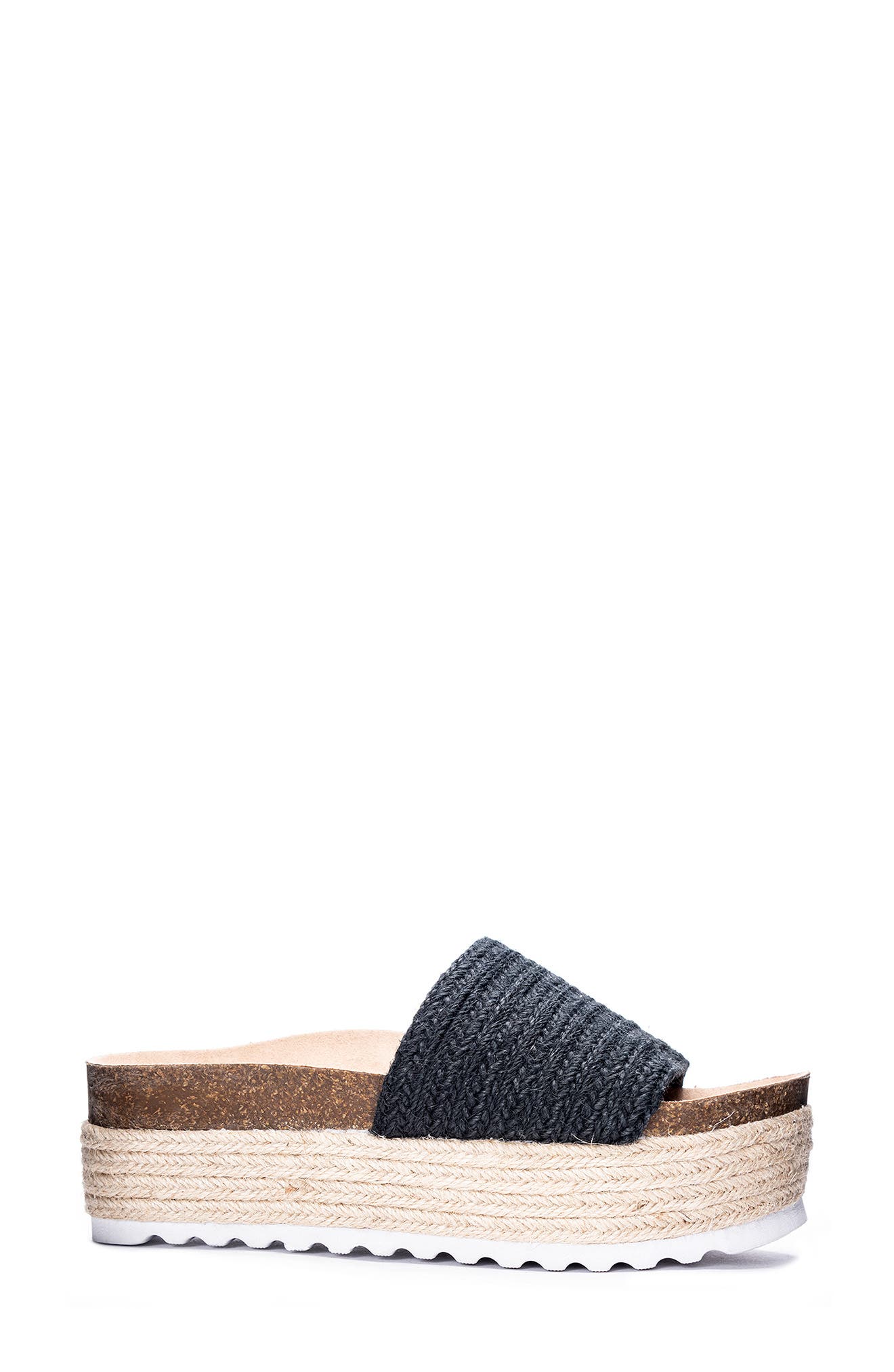 Dirty Laundry Palm Desert Platform Espadrille Slide Sandal, Alternate, color, 