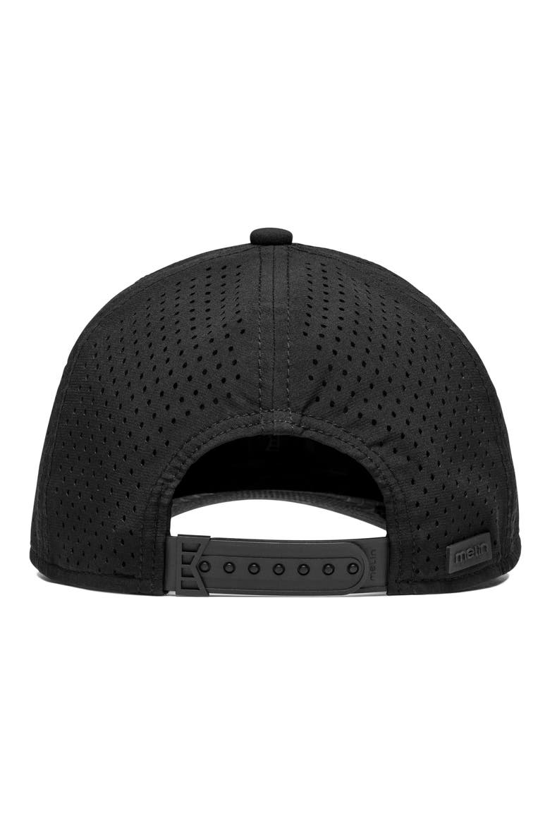 A-Game Hydro Performance Snapback Hat, Alternate, color, BLACK