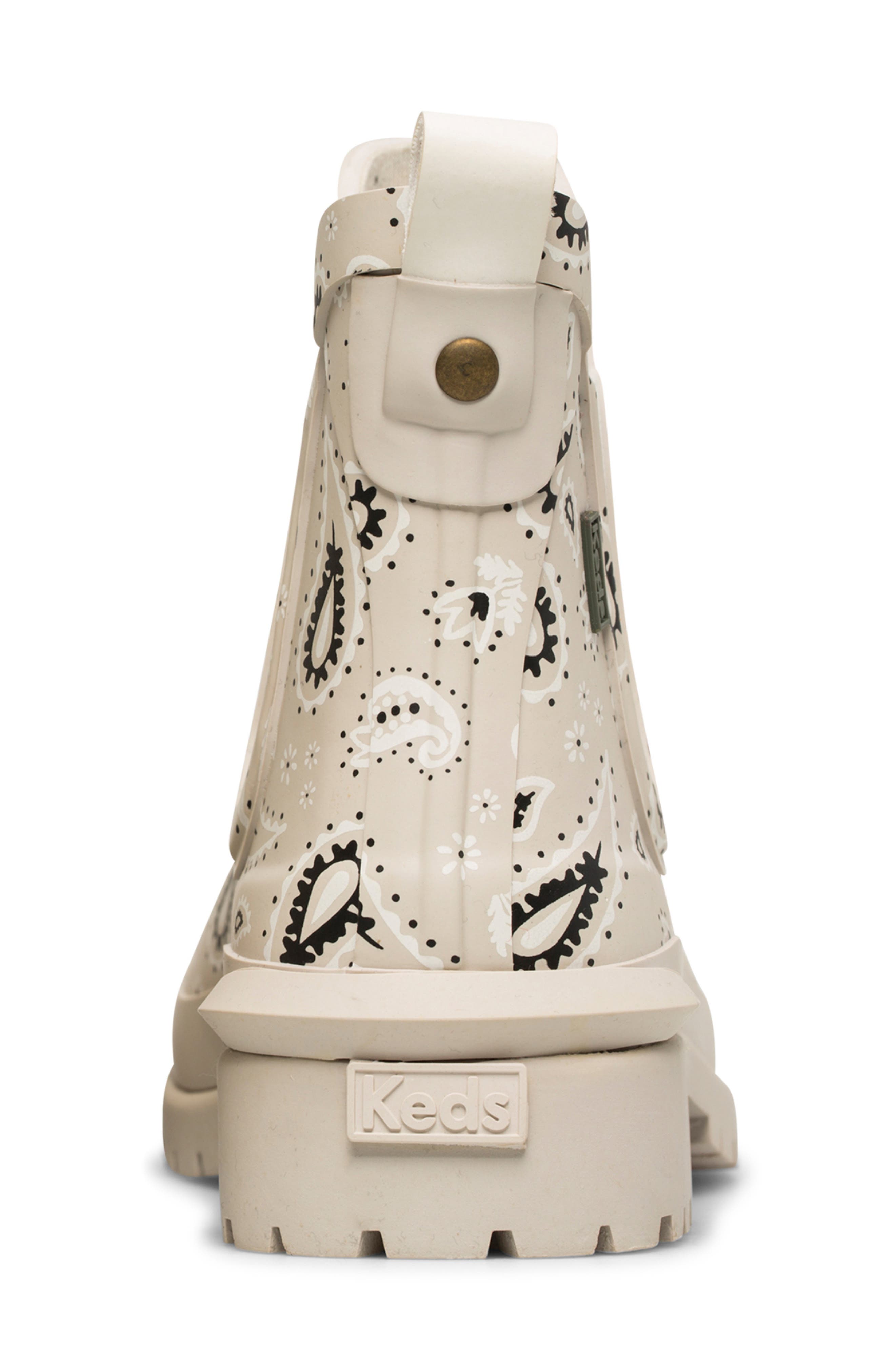 Keds<sup>®</sup> Rowan Bandana Print Rain Boot, Alternate, color, 