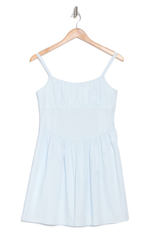 Abound Corset Seam Minidress In Blue Illusion