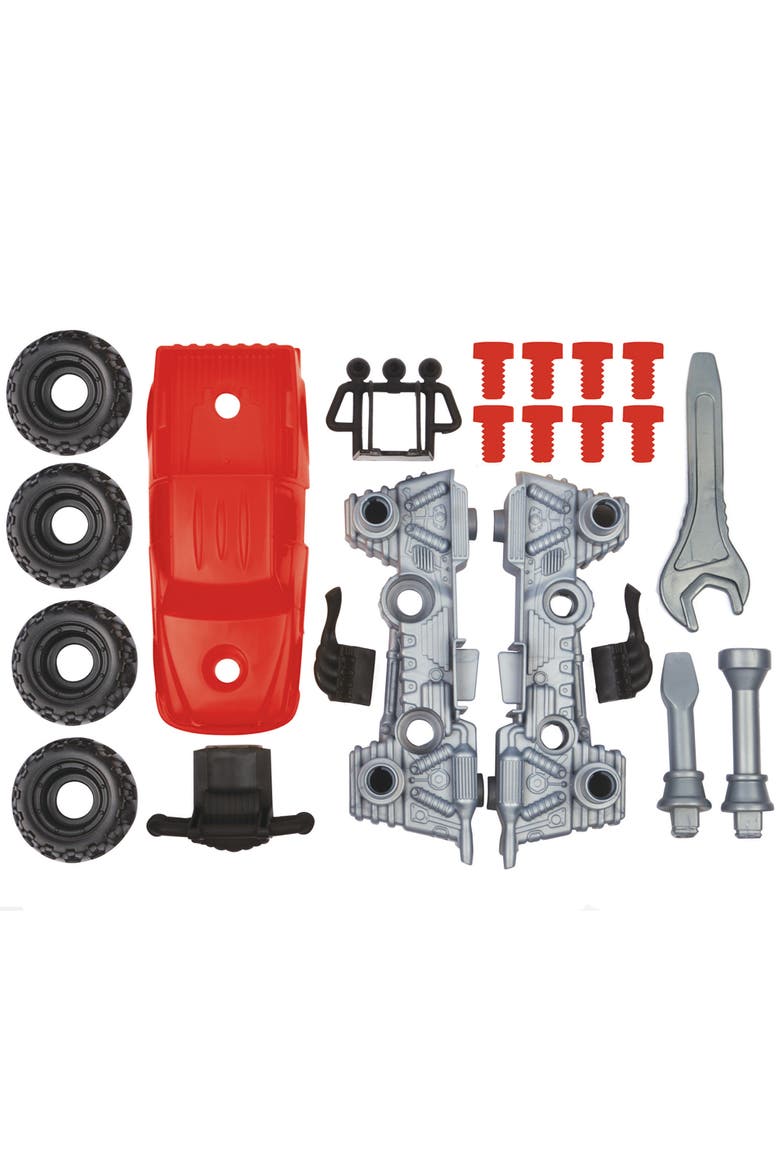 Take Apart Truck and Power Drill Set, Alternate, color, Red