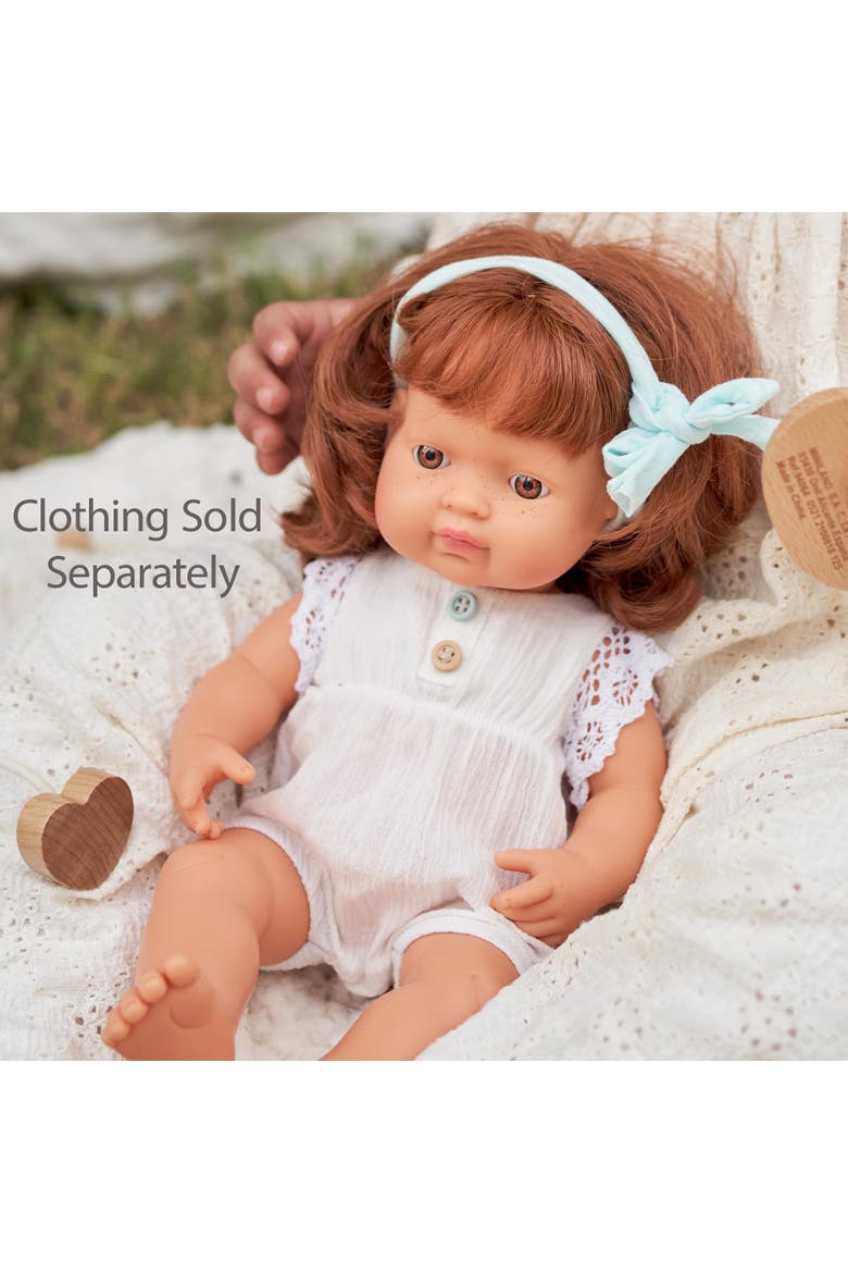 Baby Girl Doll with Red Hair 15 inch, Alternate, color, Light Skin