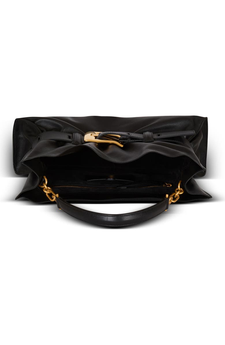 Balmain Medium Anthem Bag In Leather, Alternate, color,