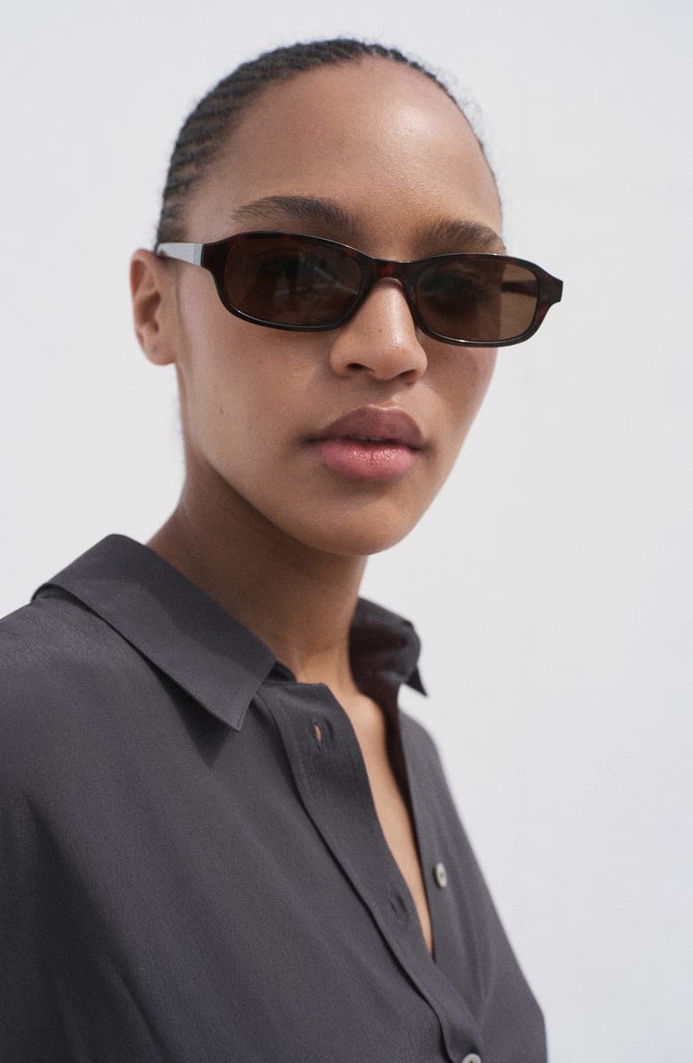 MANGO Oversize Woven Shirt, Alternate, color,