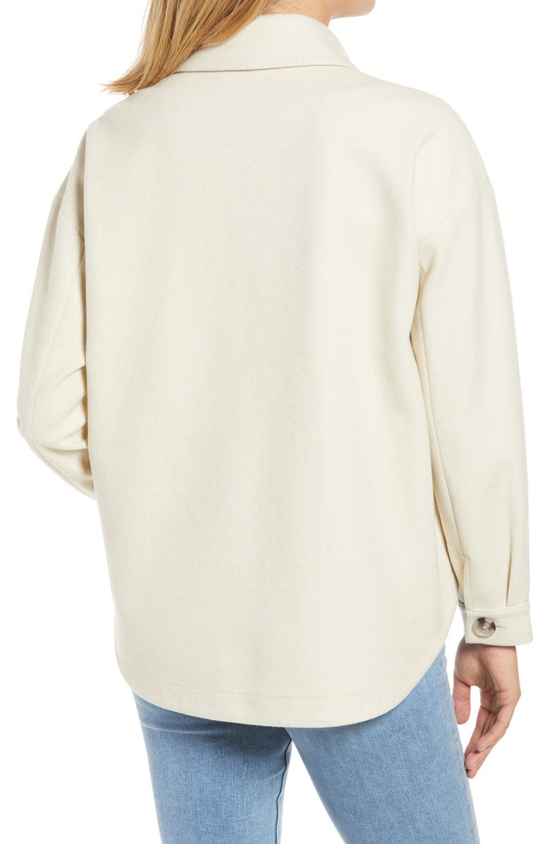 VERO MODA Neally Fleece Shirt Jacket, Alternate, color, 