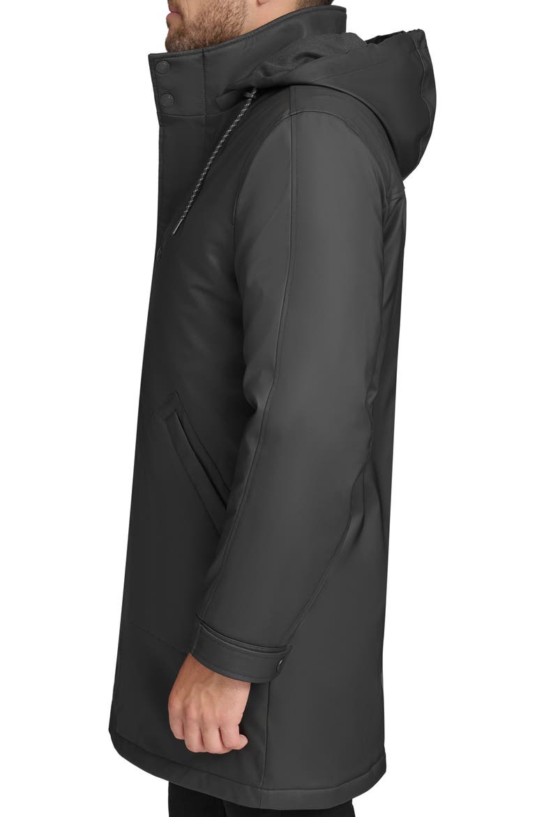 Slick Rain Jacket, Alternate, color, BLACK