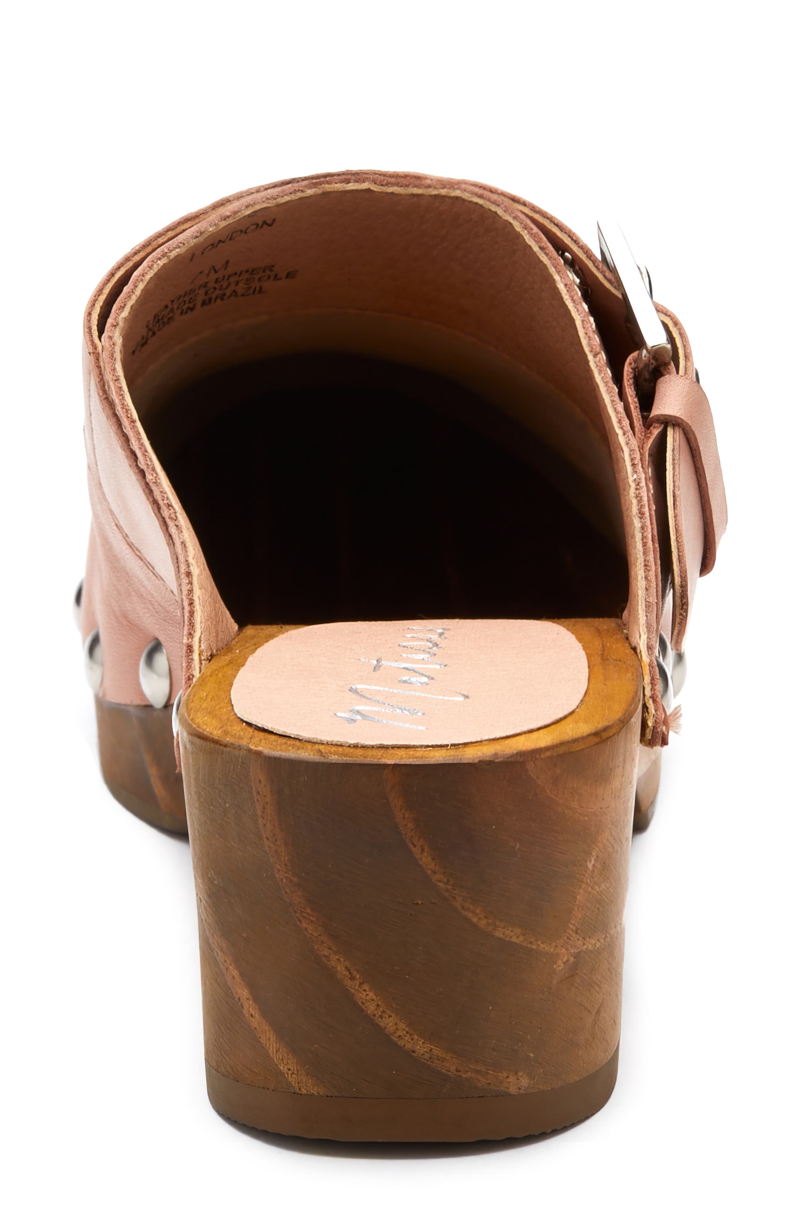 Matisse London Clog, Alternate, color, Pink