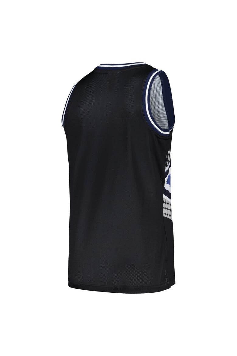 Men's Mitchell & Ness Black Dallas Cowboys Big Face 7.0 Fashion Tank Top, Alternate, color, Black
