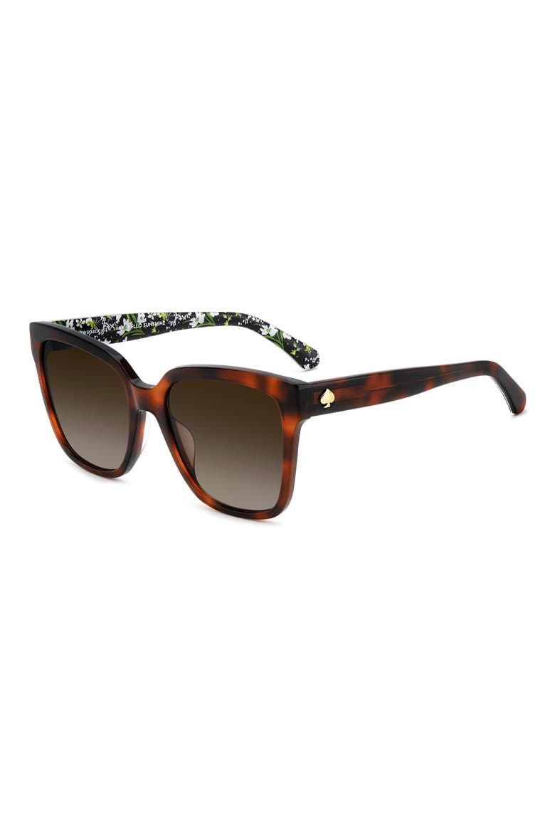 kiya 56mm gradient square sunglasses, Alternate, color, 0086-HA