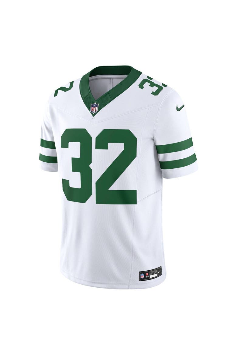 Men's Nike Michael Carter White New York Jets Vapor F.U.S.E. Limited Jersey, Alternate, color, White