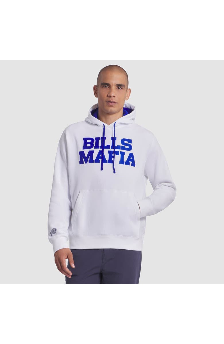 Nike Men's Nike White Buffalo Bills 2025 Rivalries Collection Club Hoodie, Main, color, White