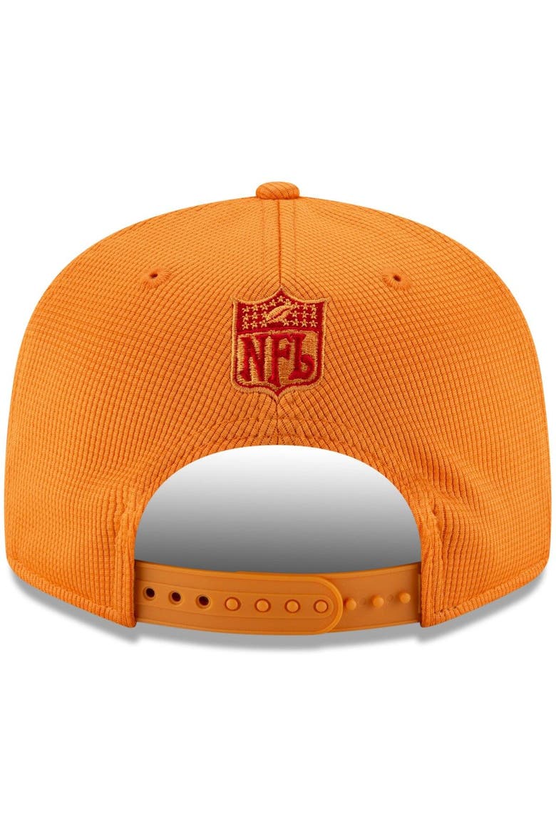 Men's New Era Orange Tampa Bay Buccaneers 2021 NFL Sideline Home Historic Logo 9FIFTY Snapback Adjustable Hat, Alternate, color, Orange