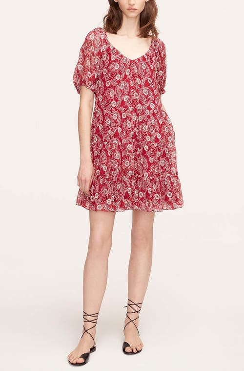 REBECCA TAYLOR REBECCA TAYLOR MONARCH FLEUR TIERED DRESS